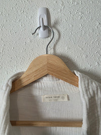 Cotton Gauze Oversized Button Up (M)