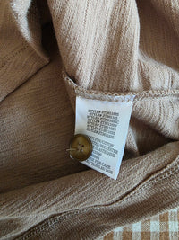 Z Supply Brown Button Front Vest (XS)