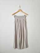 Love Tree Linen Blend Wide Leg Pants (M)