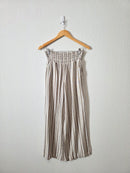 Love Tree Linen Blend Wide Leg Pants (M)