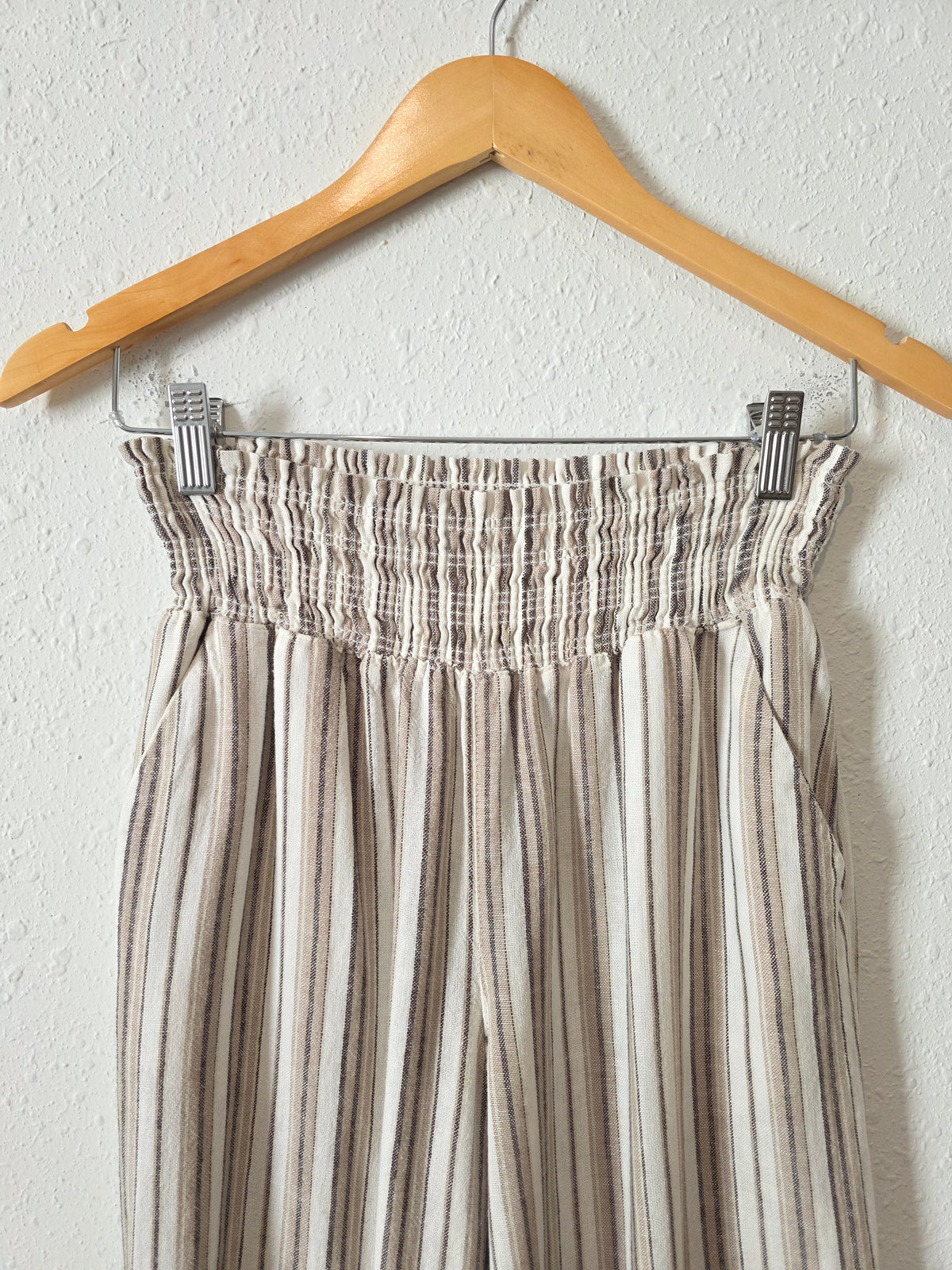 Love Tree Linen Blend Wide Leg Pants (M)