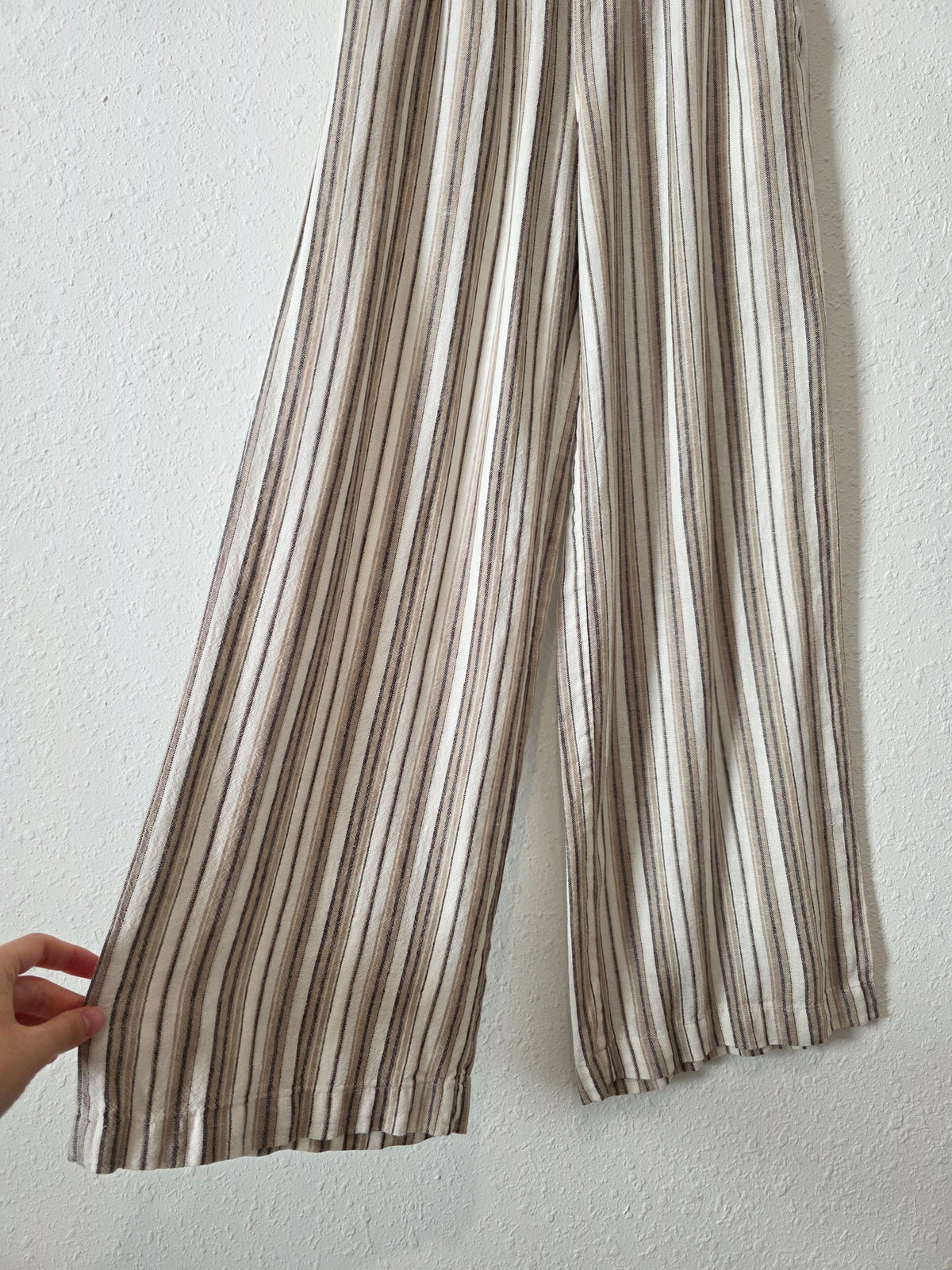 Love Tree Linen Blend Wide Leg Pants (M)