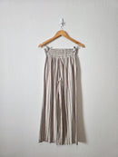 Love Tree Linen Blend Wide Leg Pants (M)