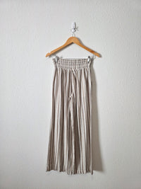 Love Tree Linen Blend Wide Leg Pants (M)