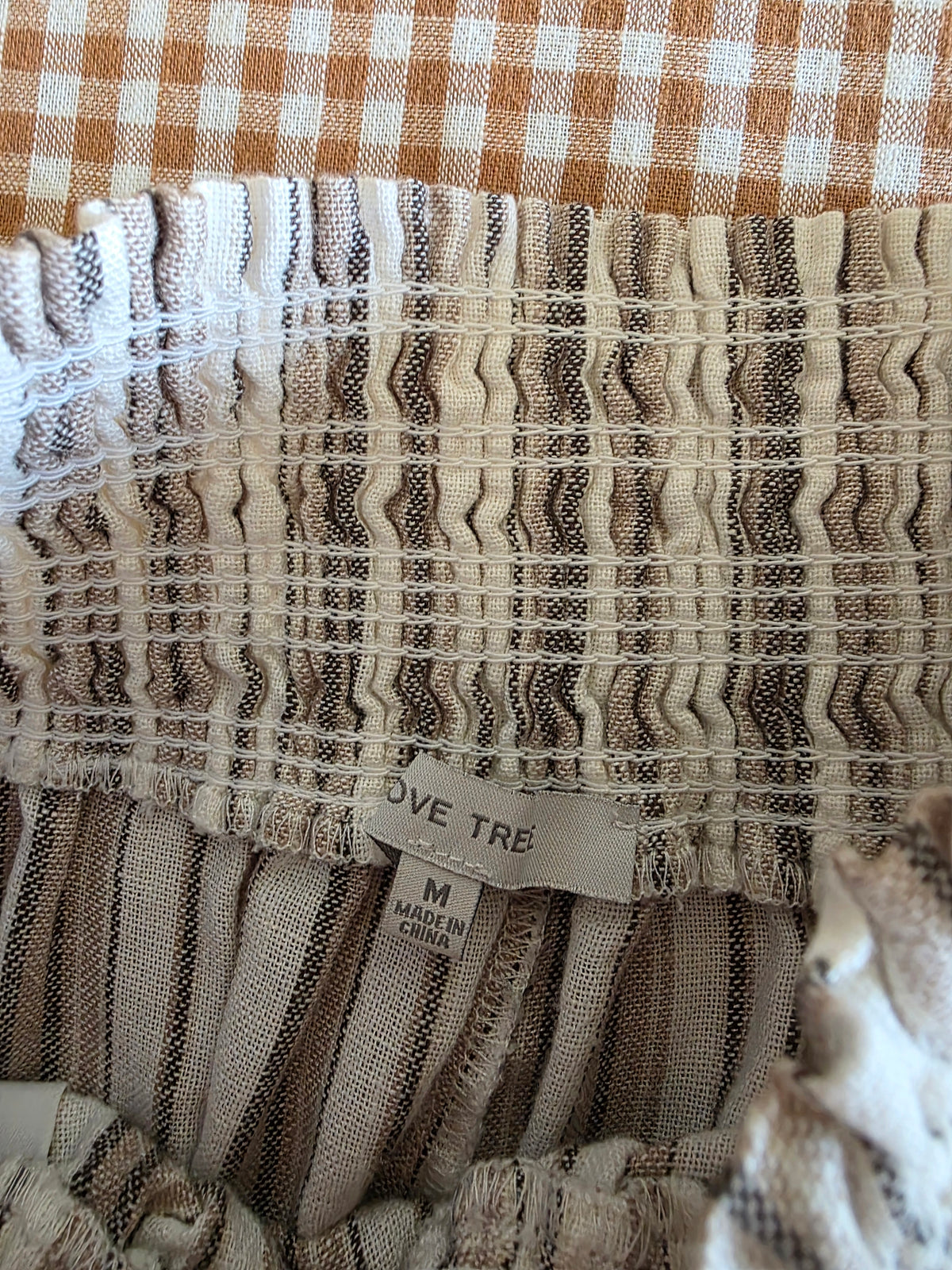 Love Tree Linen Blend Wide Leg Pants (M)