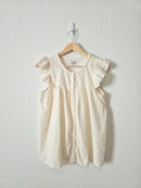 Madewell Floral Eyelet Top (S)