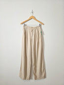 NEW Gap Wide Leg Linen Blend Pants (2)