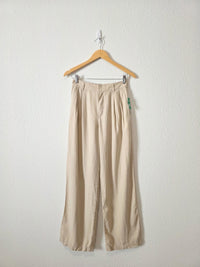 NEW Gap Wide Leg Linen Blend Pants (2)