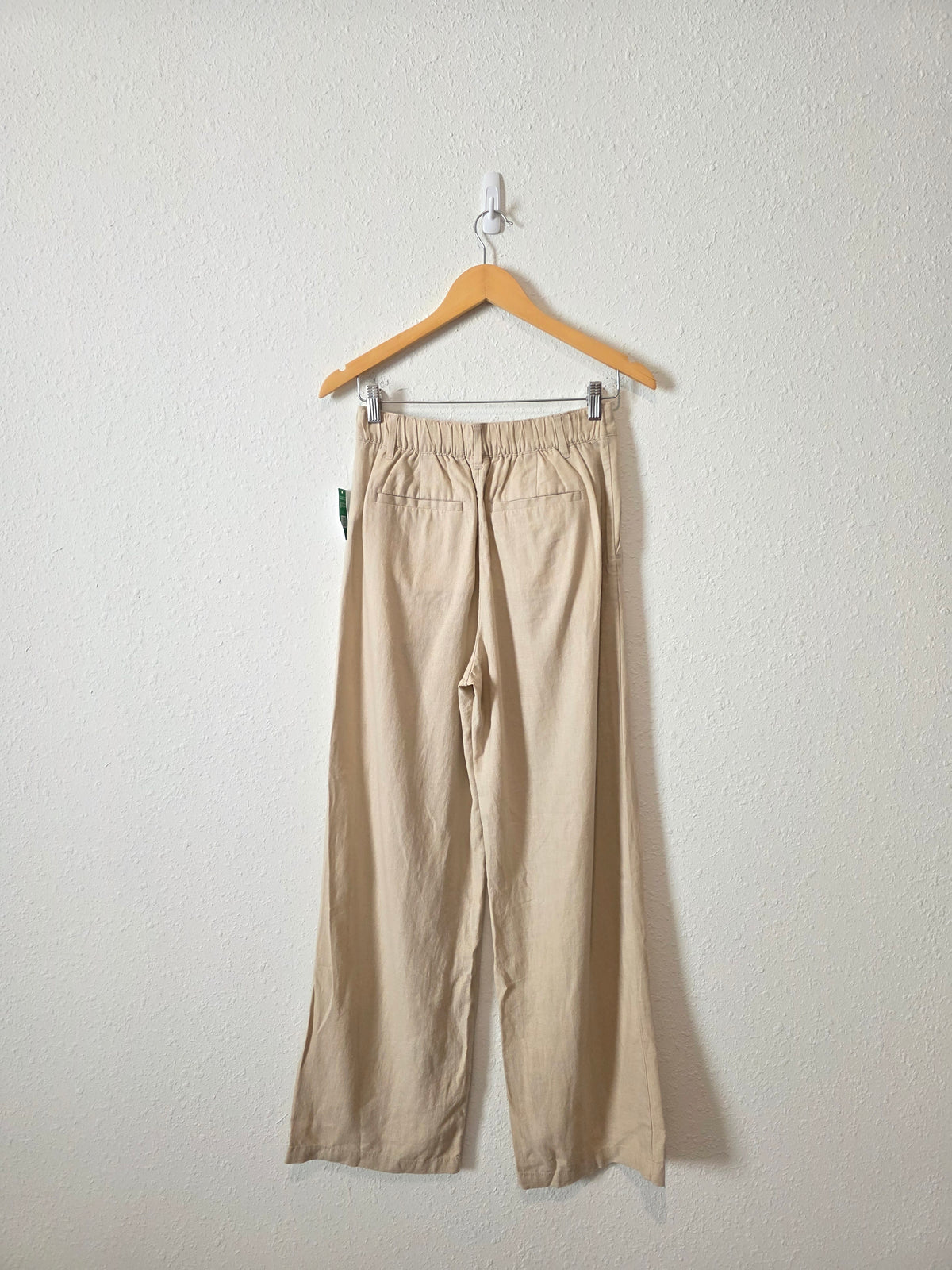 NEW Gap Wide Leg Linen Blend Pants (2)