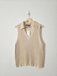 NEW Textured Cotton Linen Top (1X)