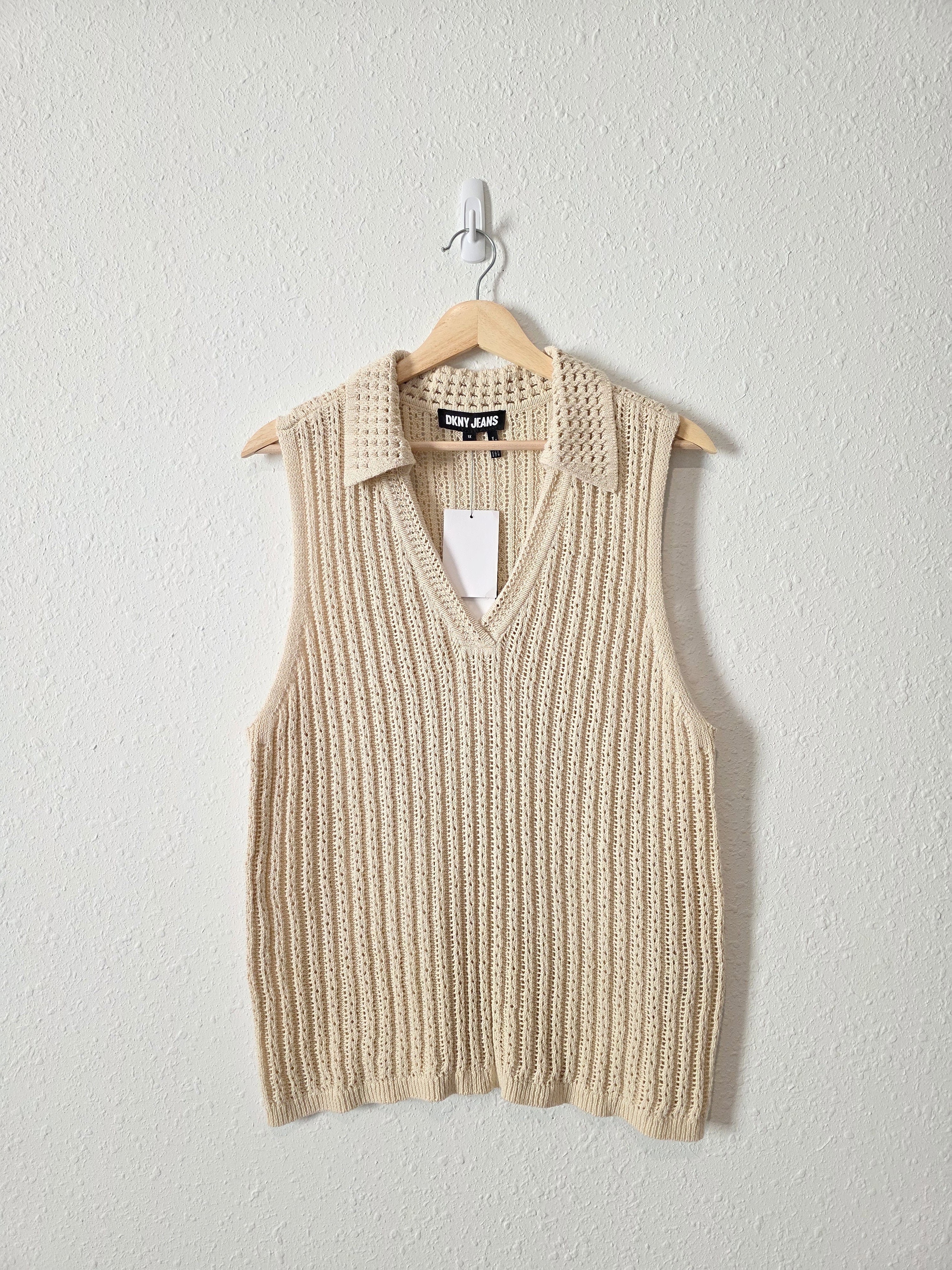 NEW Textured Cotton Linen Top (1X)