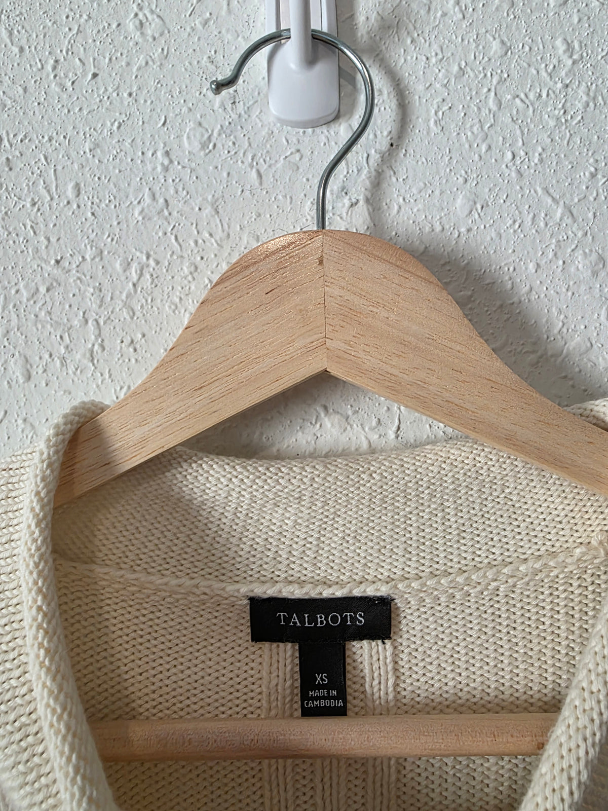 Striped Cotton Rollneck Sweater (XS)