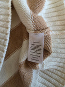 Striped Cotton Rollneck Sweater (XS)