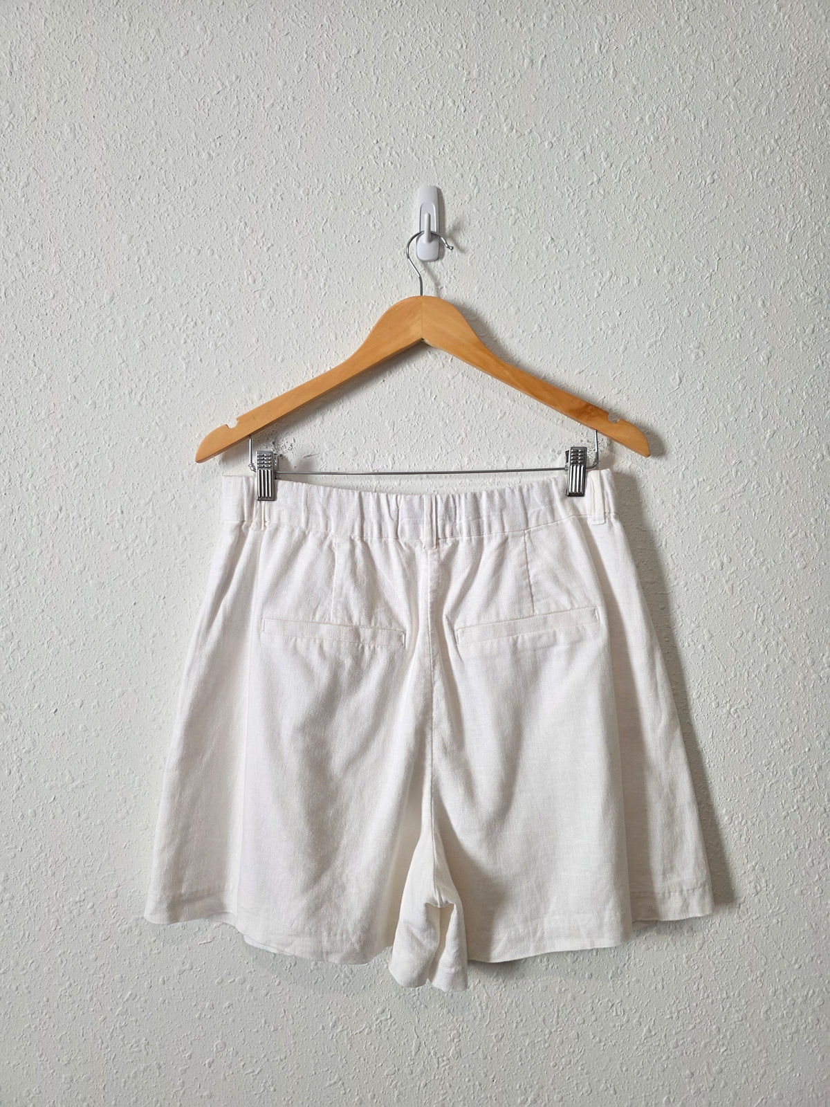 Abercrombie Linen Cotton Blend Shorts (M)