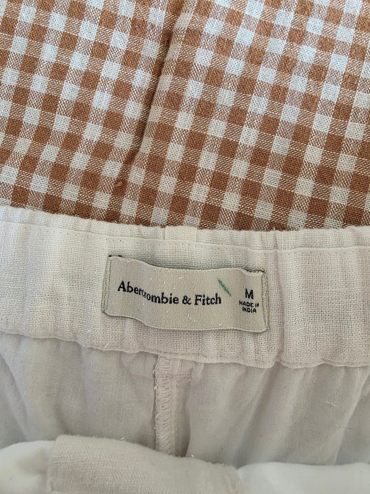 Abercrombie Linen Cotton Blend Shorts (M)