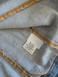 Denim Button Up Vest (S)