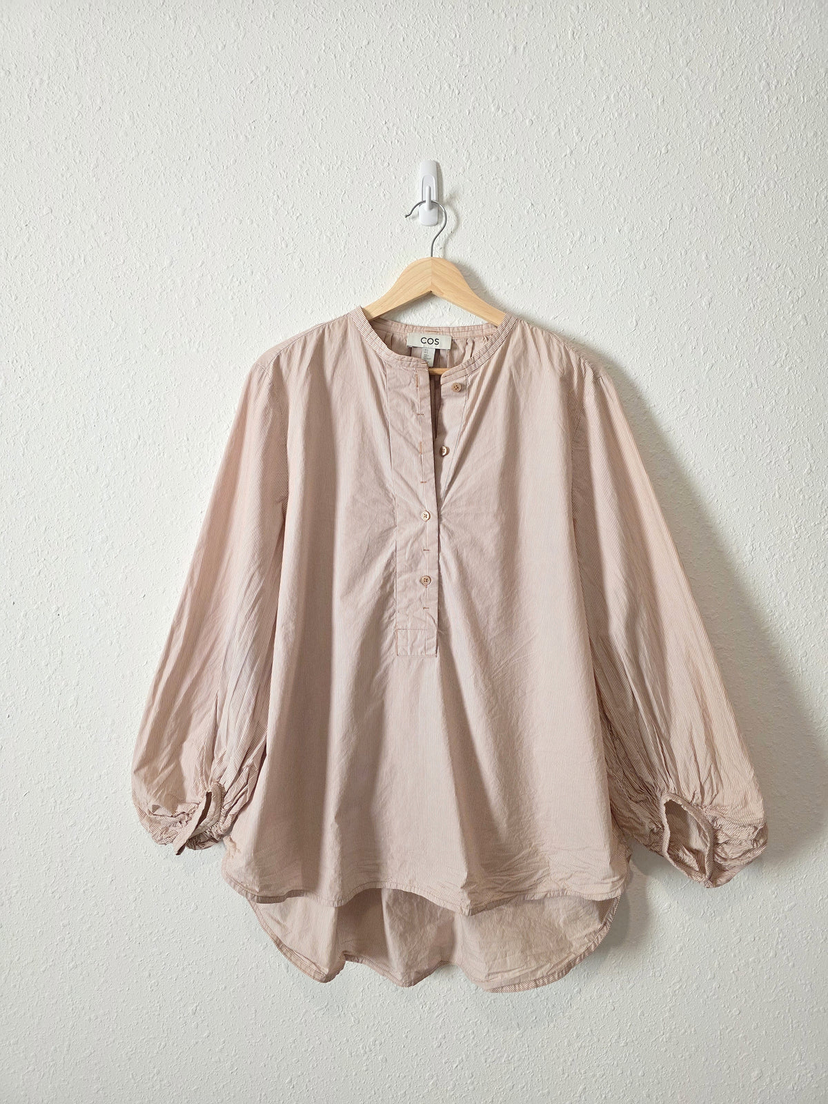 COS Striped Puff Sleeve Top (10)