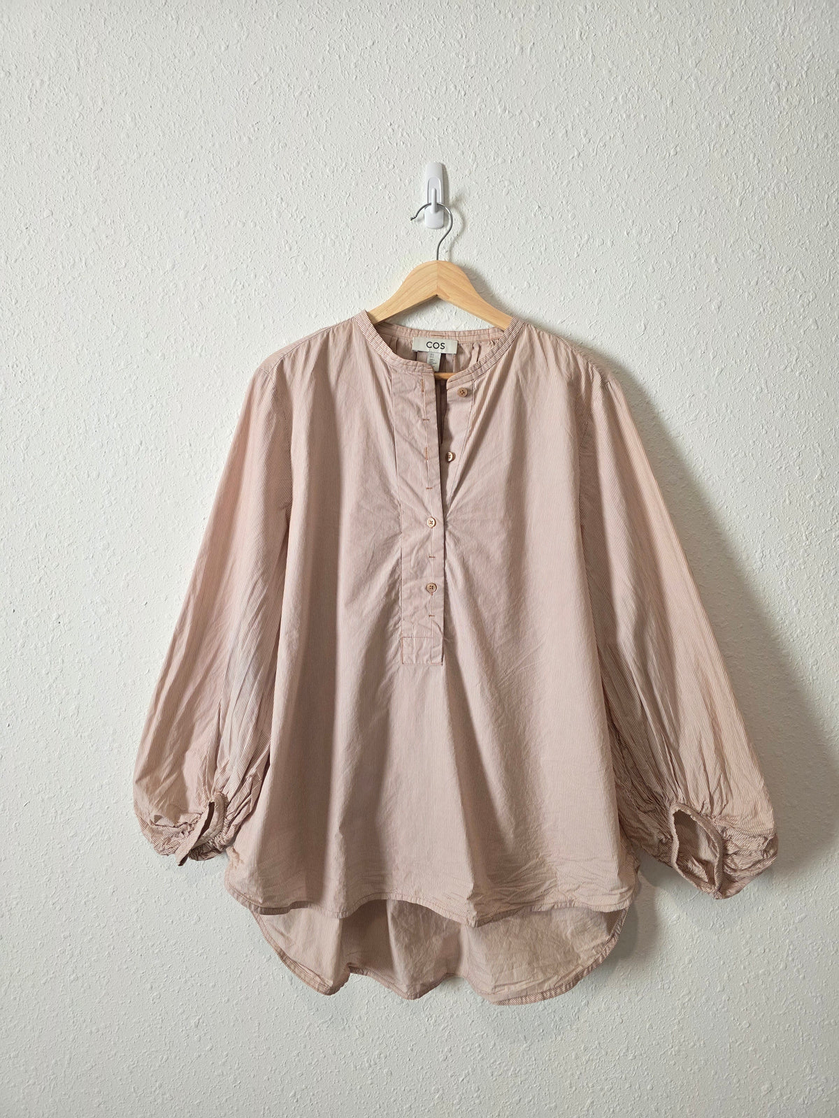 COS Striped Puff Sleeve Top (10)