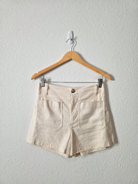 Anthro Maeve Colette Linen Shorts (27)