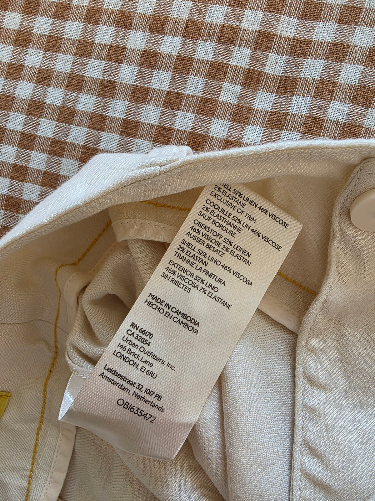 Anthro Maeve Colette Linen Shorts (27)