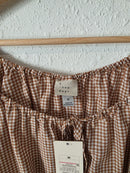 NEW Gingham Cropped Top (M)