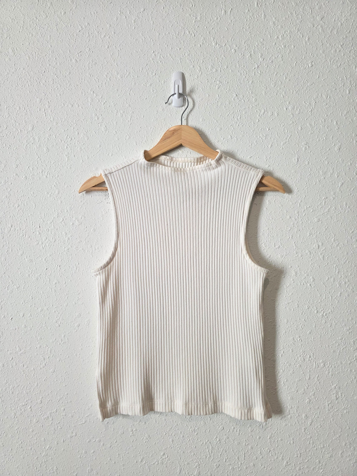 Madewell Ribbed Mockneck Top (S)