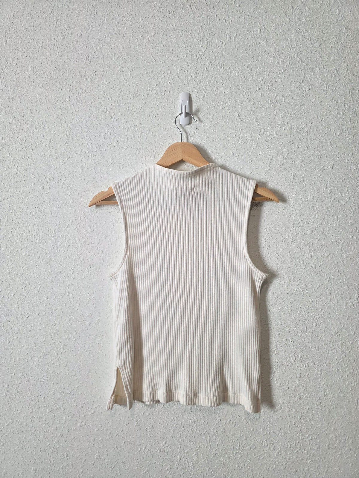 Madewell Ribbed Mockneck Top (S)