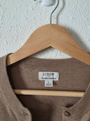 J.Crew Button Front Cotton Cardigan (L)