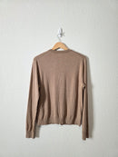 J.Crew Button Front Cotton Cardigan (L)