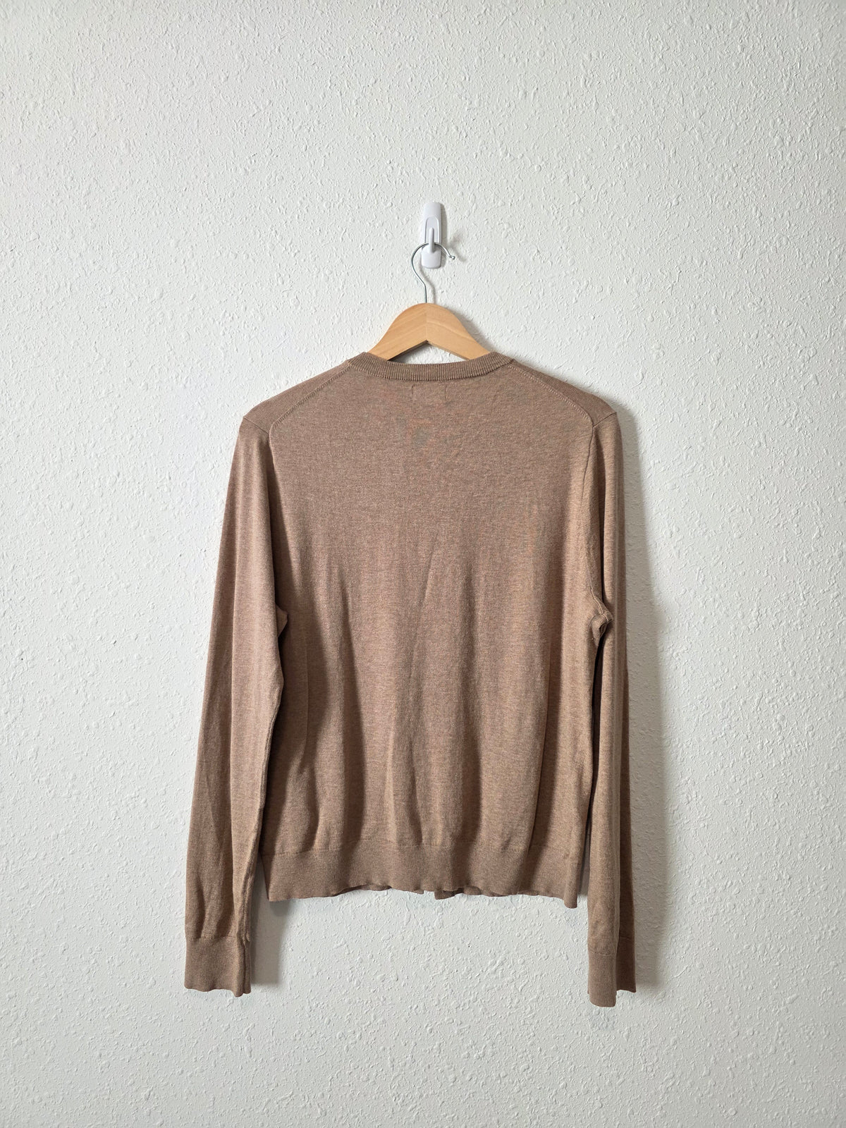 J.Crew Button Front Cotton Cardigan (L)
