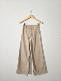 Zara Neutral Wide Leg Jeans (0)