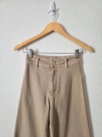 Zara Neutral Wide Leg Jeans (0)