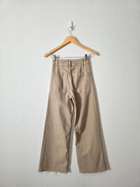 Zara Neutral Wide Leg Jeans (0)