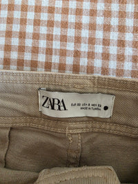 Zara Neutral Wide Leg Jeans (0)