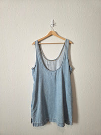 NEW Denim Mini Dress (M)