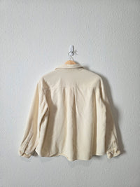 My Mum Made It Corduroy Button Up (S)