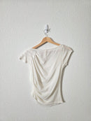 Free People Cotton Knit Tee (XS)
