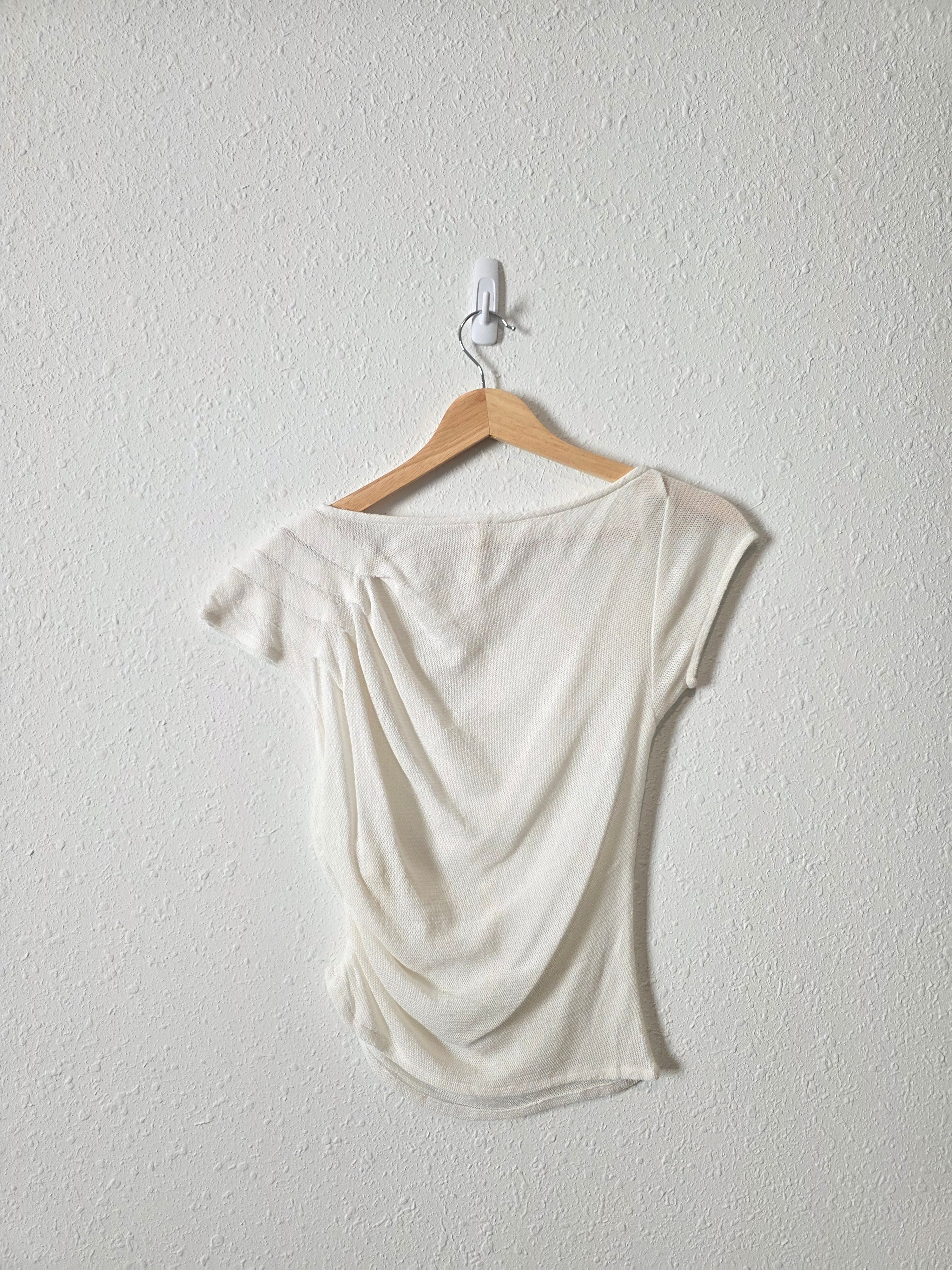 Free People Cotton Knit Tee (XS)