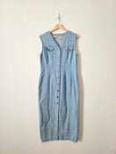Vintage Denim Midi/Maxi Dress (8)
