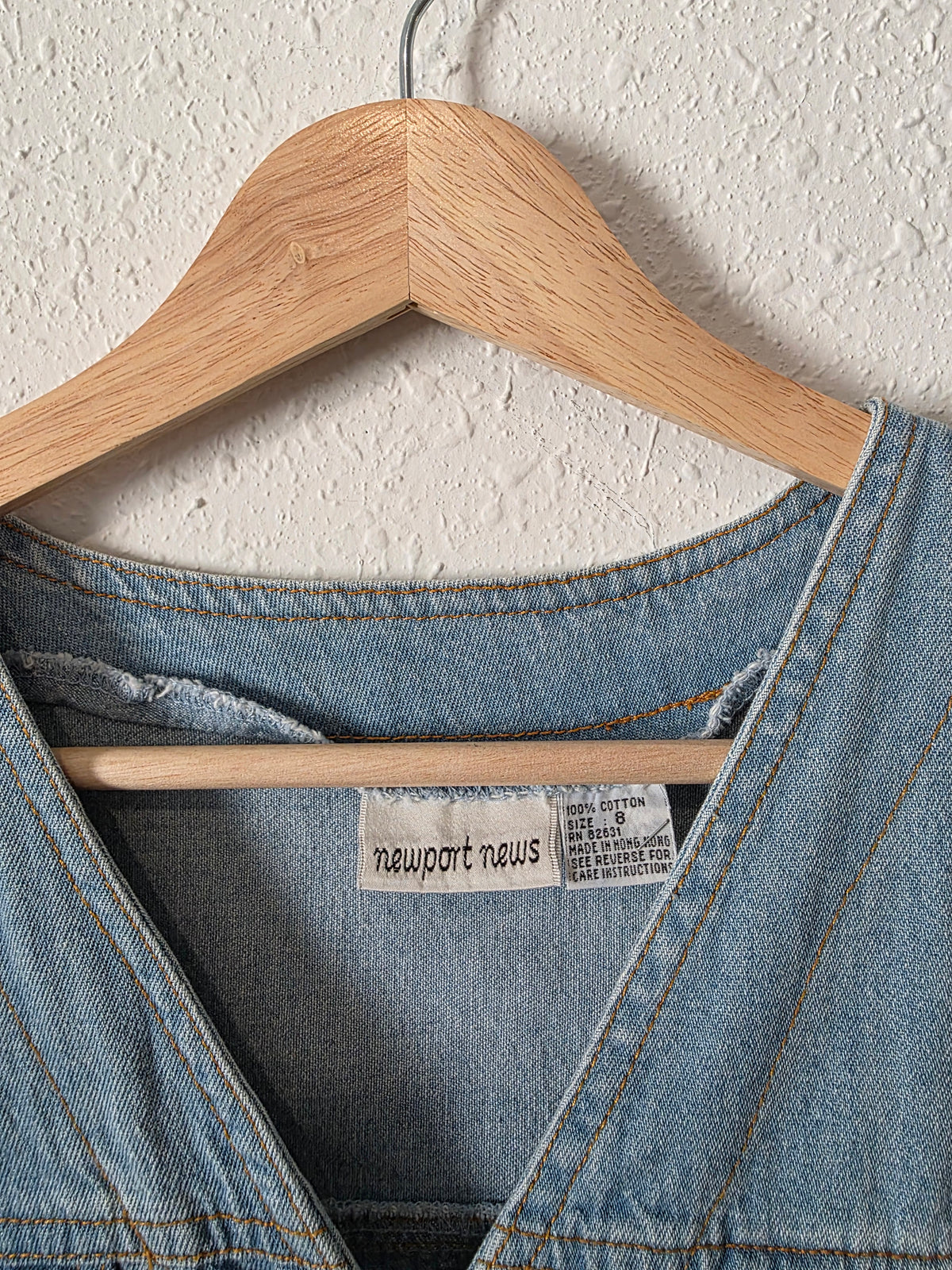 Vintage Denim Midi/Maxi Dress (8)