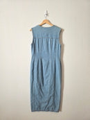 Vintage Denim Midi/Maxi Dress (8)