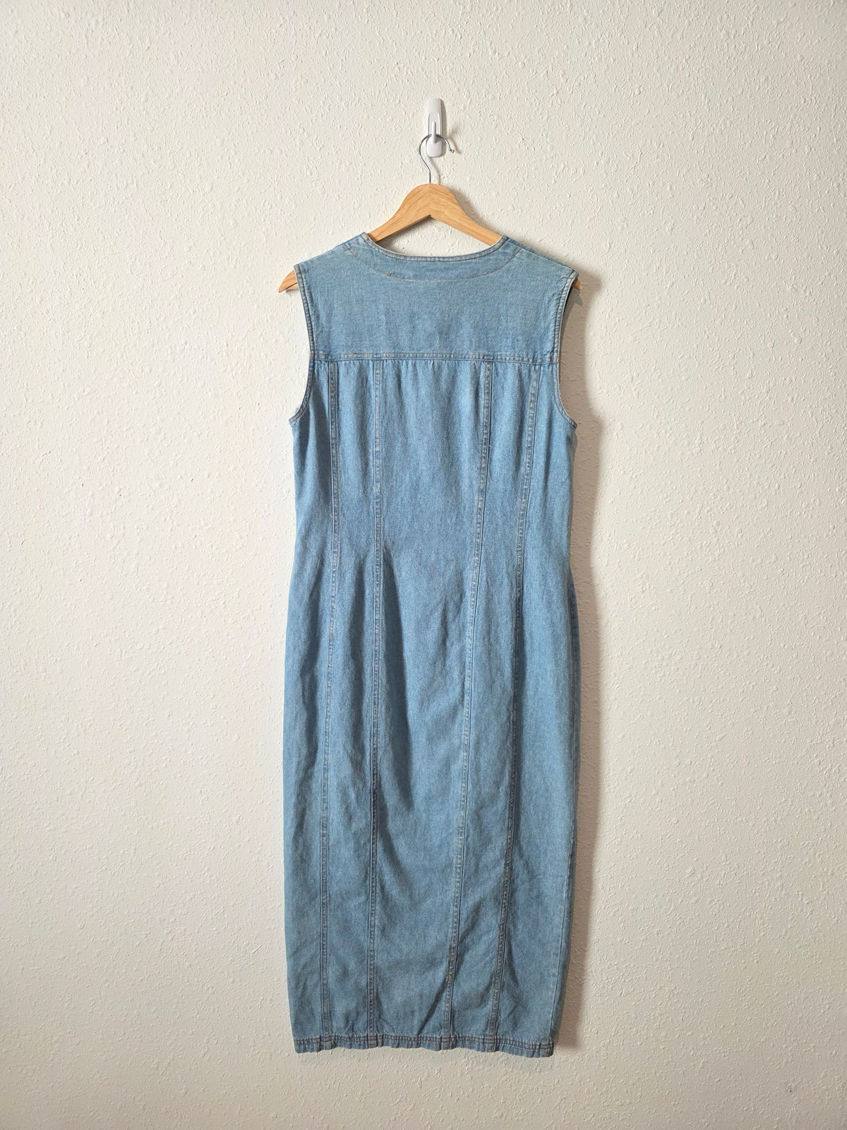 Vintage Denim Midi/Maxi Dress (8)