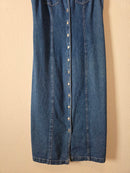 Vintage Denim Maxi Dress (L)