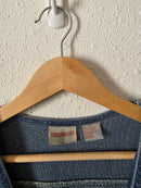 Vintage Denim Maxi Dress (L)