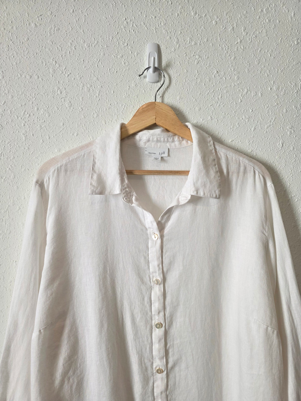 J.Jill Linen Button Up Tunic (2X)