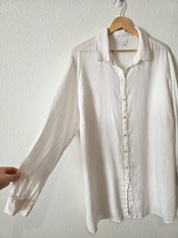 J.Jill Linen Button Up Tunic (2X)