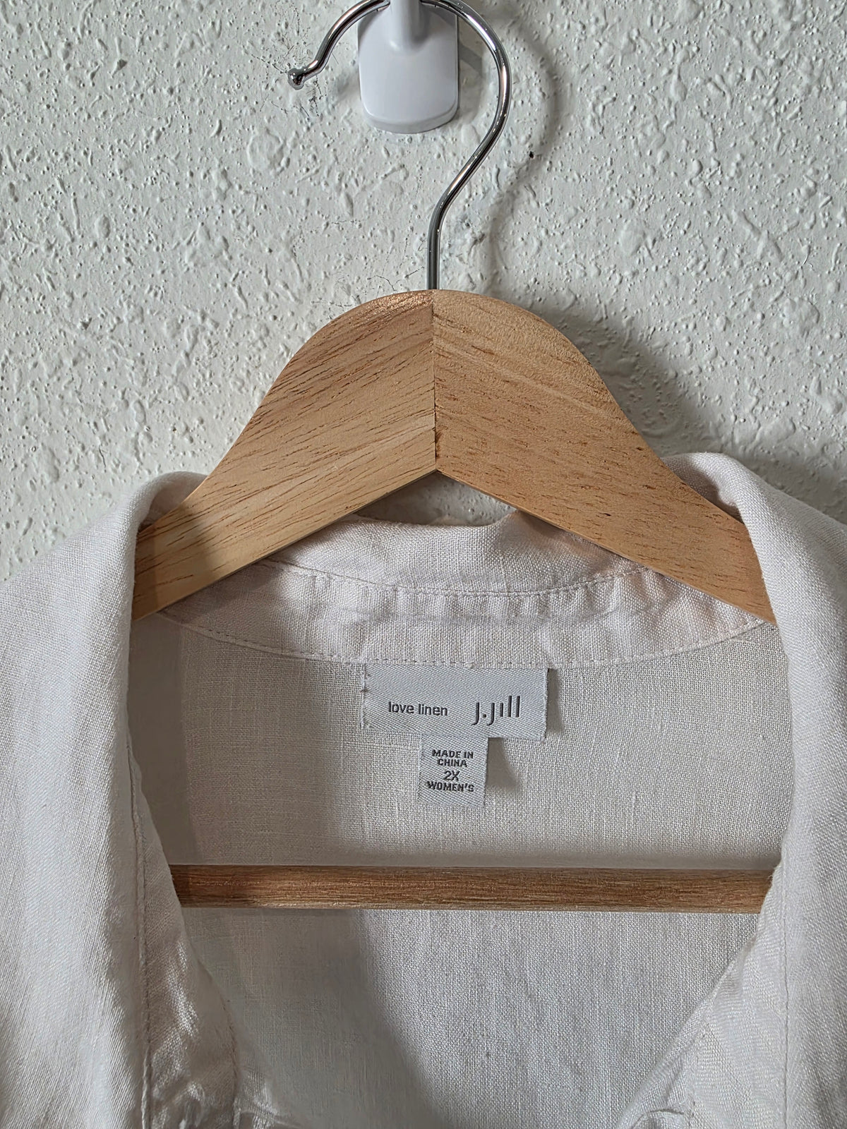 J.Jill Linen Button Up Tunic (2X)