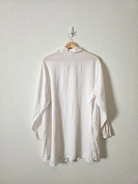 J.Jill Linen Button Up Tunic (2X)