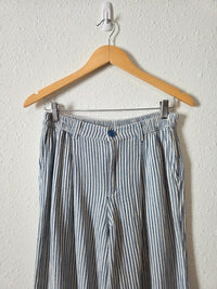 Aerie Striped Wide Leg Pants (M)