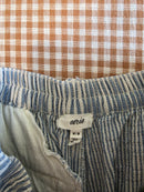 Aerie Striped Wide Leg Pants (M)